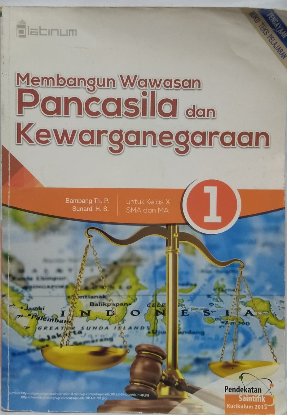 Membangun Wawasan Pancasila dan Kewarganegaraan 1  SMA/MA
