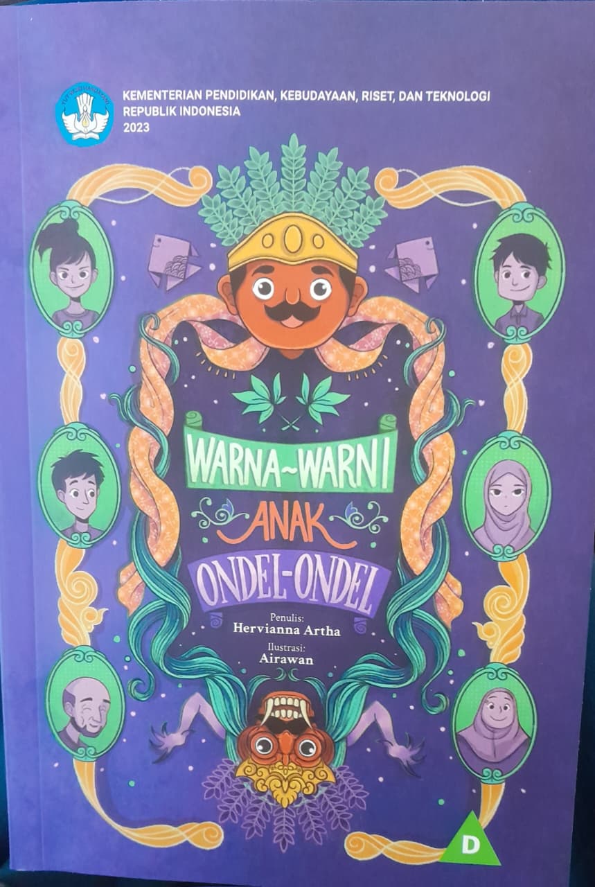 Warna Warni anak Ondel Ondel