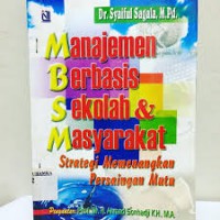 manajemen berbasis sekolah & masyarakat