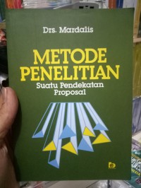 metode penelitian suatu pendekatan proposal