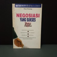 NEGOSIASI YANG SUKSES