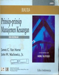 Prinsip-prinsip Manajemen Keuangan Buku 2