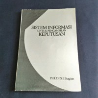 Sistem Informasi untuk pengambilan keputusan