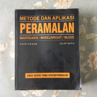 Metode Dan Aplikasi Peramalan Jilid 1