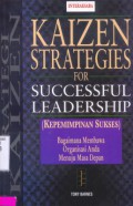 Kaizen Strategies For Successful Leadership