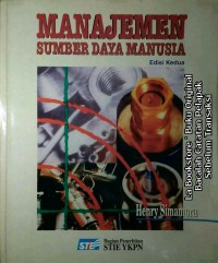 Manajemen Sumber Daya Manusia Edisi Ke 2