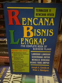 Rencana Bisnis Lengkap