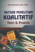 METODE PENELITIAN KUALITATIF TEORI&PRAKTIK