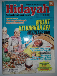 Mulut Keluarkan Api Menjelang Ajal