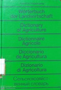 worterbuch der Landwirtschaft(Dictionary of agriculture)