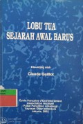 Lobu Tua Sejarah Awal Barus