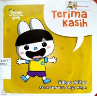 SERI CICAN DAN KATA-KATA AJAIB: TERIMA KASIH (REPUBLISH)