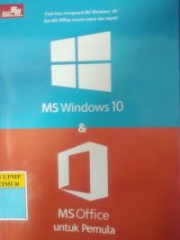 MS windows 10 & MS office untuk pemula