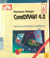 Panduan belajar coreldraw! 4.0