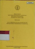 Peraturan Menteri Pendidikan Nasional RI Nomor 42 Thn. 2006