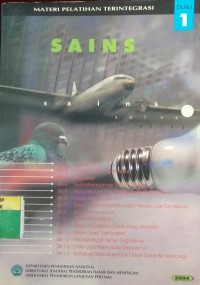 Materi Pelatihan Terintegrasi Sains 2004 Buku 1