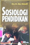 Sosiologi Pendidikan