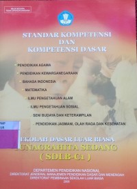 standar kompetensi dan kompetensi dasar SDLB TUNAGRAHITA SEDANG