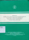 Pedoman Pembuatan, Penggunaan Dan Pemeliharaan Alat Peraga/Praktik Sederhana Mata Pelajaran Matematika Untuk SD