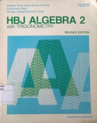 HBJ Algebra 2 with trigonometry