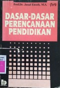 Dasar-Dasar Perencanaan Pendidikan