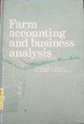 Farm accounting and business analysis