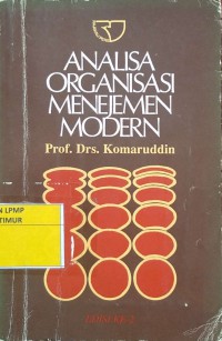 Image of Analisa Organisasi Menejemen Modern