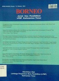 BORNEO JURNAL EDISIS KHUSUS No 13 Okt 2016