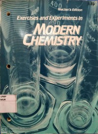 Exercises and experiments in modern chemistry
