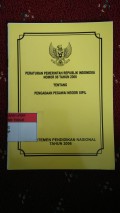 Peraturan Pemerintah Republik Indonesia No.98 Thn 2000