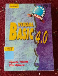 belajar cara mudah Visual basic 4.0