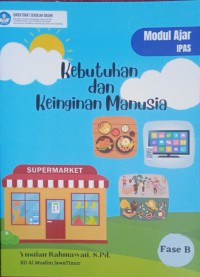 Modul Ajar IPAS Kebutuhan dan Keinginan Manusia