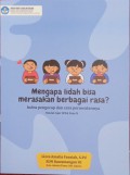 Mengapa lidah bisa merasakan berbagai rasa?