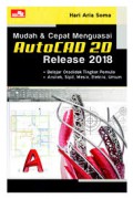 MUDAH & CEPAT MENGUASAI AUTOCAD 2D RELEASE 2018