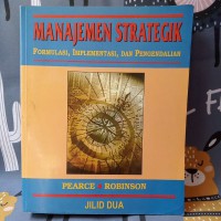 Manajemen Strategik JILID DUA