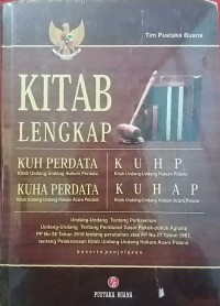 Image of KITAB LENGKAP KUHPERDATA ,KUHP,KUHAP