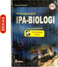 Image of Pelajaran IPA-Biologi untuk Smp/Mts kelas VIII
