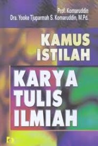 Image of Kamus istilah karya tulis ilmiah