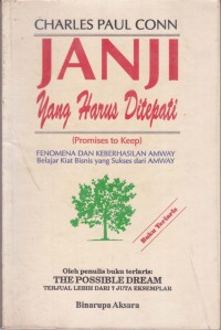 Image of Janji Yang Harus Ditepati