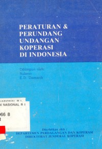 Image of Peraturan & Perundang undangan koperasi di Indonesia