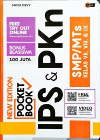 Image of New Edition Pocket Book IPS & PKN SMP/MTs