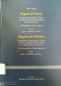 Image of Regents Of Nations Part II Asia/ Australia-Oceania