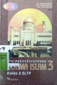 Image of Pendidikan Agama Islam 3 Kelas SLTP