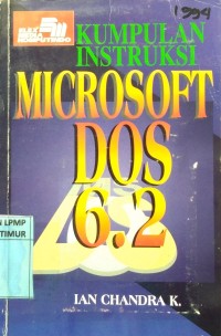 Image of Kumpulan Intruksi MIcrosoft DOS 6.2