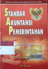 Image of peraturan pemerintah nomor 24 tahun 2005