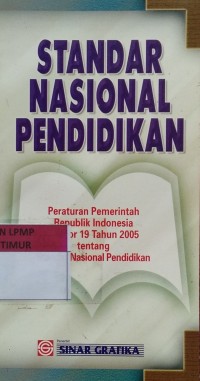 Image of Standar Nasional Pendidikan