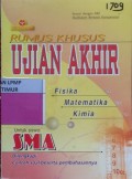 Rumus Khusus Ujian Akhir