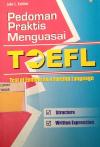 Image of PEDOMAN PRAKTIS MENGUASAI TOEFL
