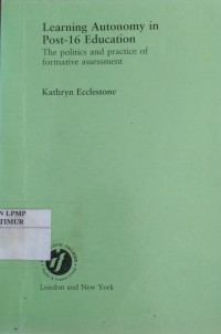 Image of Learning Autonomyin Post- 16 Education