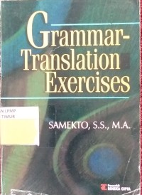 Image of Grammar translation exercises